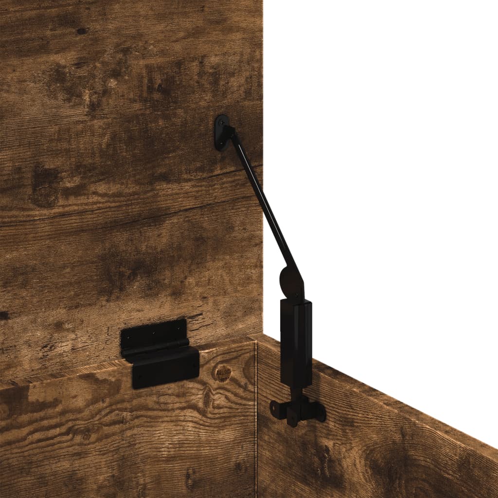 Κουτί Αποθήκευσης Καπνιστή Δρυς 60x42x46 εκ. Επεξεργασμένο Ξύλο - Pakobazaar