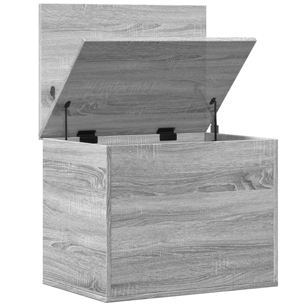 Κουτί Αποθήκευσης Γκρι sonoma 60x42x46 εκ. Επεξεργασμένο Ξύλο