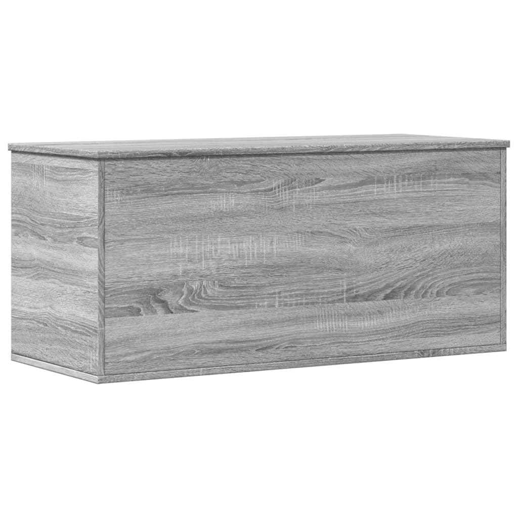 Κουτί Αποθήκευσης Γκρι sonoma 100x42x46 εκ. Επεξεργασμένο Ξύλο - Pakobazaar