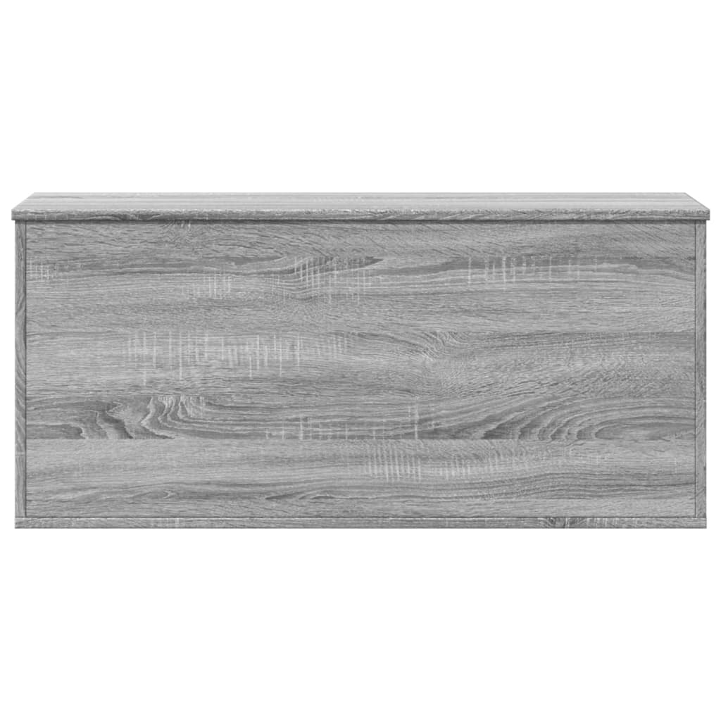 Κουτί Αποθήκευσης Γκρι sonoma 100x42x46 εκ. Επεξεργασμένο Ξύλο - Pakobazaar