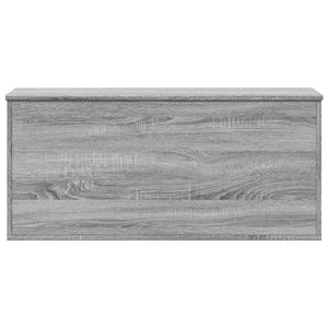 Κουτί Αποθήκευσης Γκρι sonoma 100x42x46 εκ. Επεξεργασμένο Ξύλο - Pakobazaar