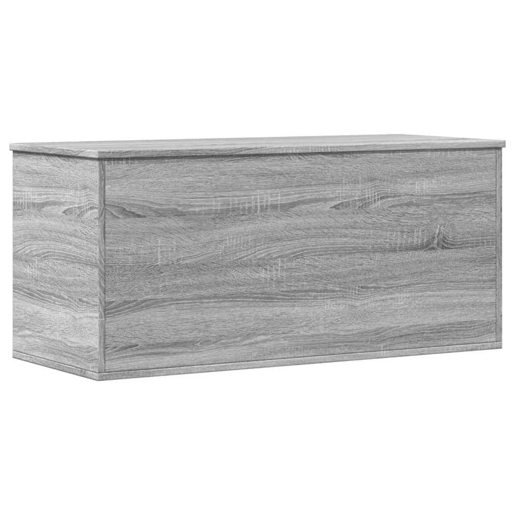 Κουτί Αποθήκευσης Γκρι sonoma 100x42x46 εκ. Επεξεργασμένο Ξύλο - Pakobazaar