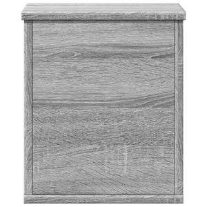 Κουτί Αποθήκευσης Γκρι sonoma 30x35x35 εκ. Επεξεργασμένο Ξύλο