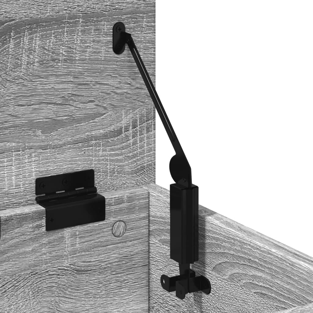 Κουτί Αποθήκευσης Γκρι sonoma 30x35x35 εκ. Επεξεργασμένο Ξύλο