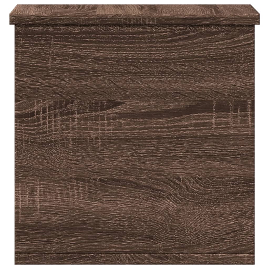 Κουτί Αποθήκευσης Καφέ δρυς 30x35x35 εκ. Επεξεργασμένο Ξύλο