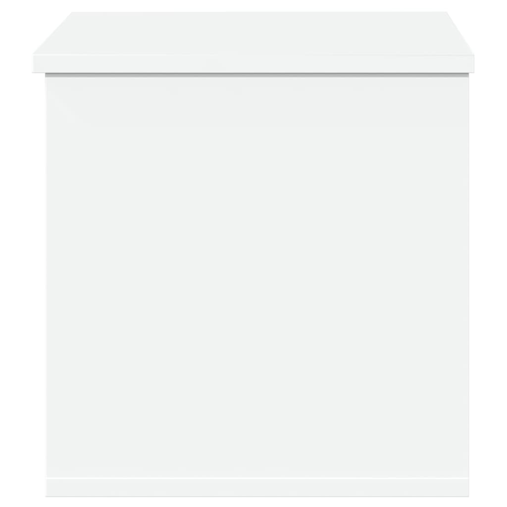 Κουτί Αποθήκευσης Λευκό 60x35x35 εκ. από Επεξεργασμένο Ξύλο