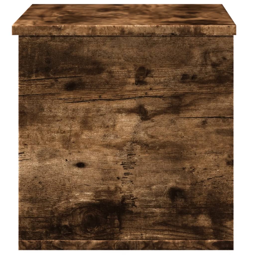 Κουτί Αποθήκευσης Καπνιστή Δρυς 60x35x35 εκ. Επεξεργασμένο Ξύλο