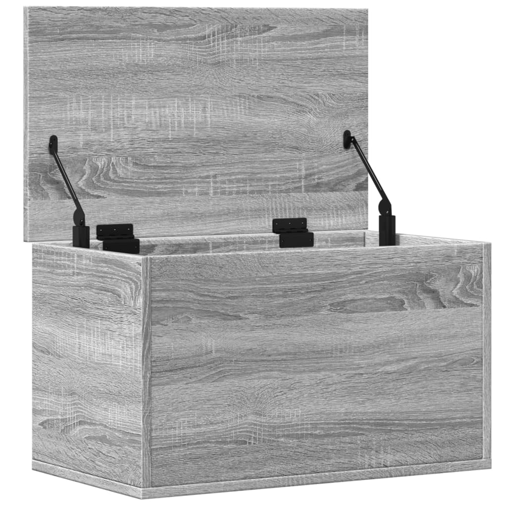 Κουτί Αποθήκευσης Γκρι sonoma 60x35x35 εκ. Επεξεργασμένο Ξύλο