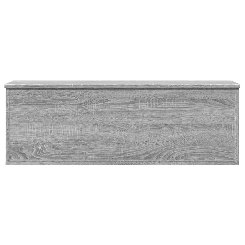 Κουτί Αποθήκευσης Γκρι sonoma 102x35x35 εκ. Επεξεργασμένο Ξύλο