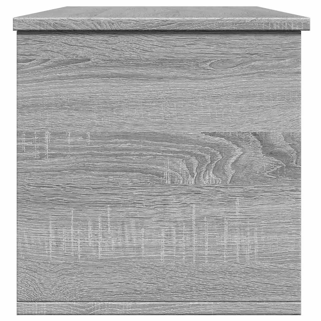 Κουτί Αποθήκευσης Γκρι sonoma 102x35x35 εκ. Επεξεργασμένο Ξύλο