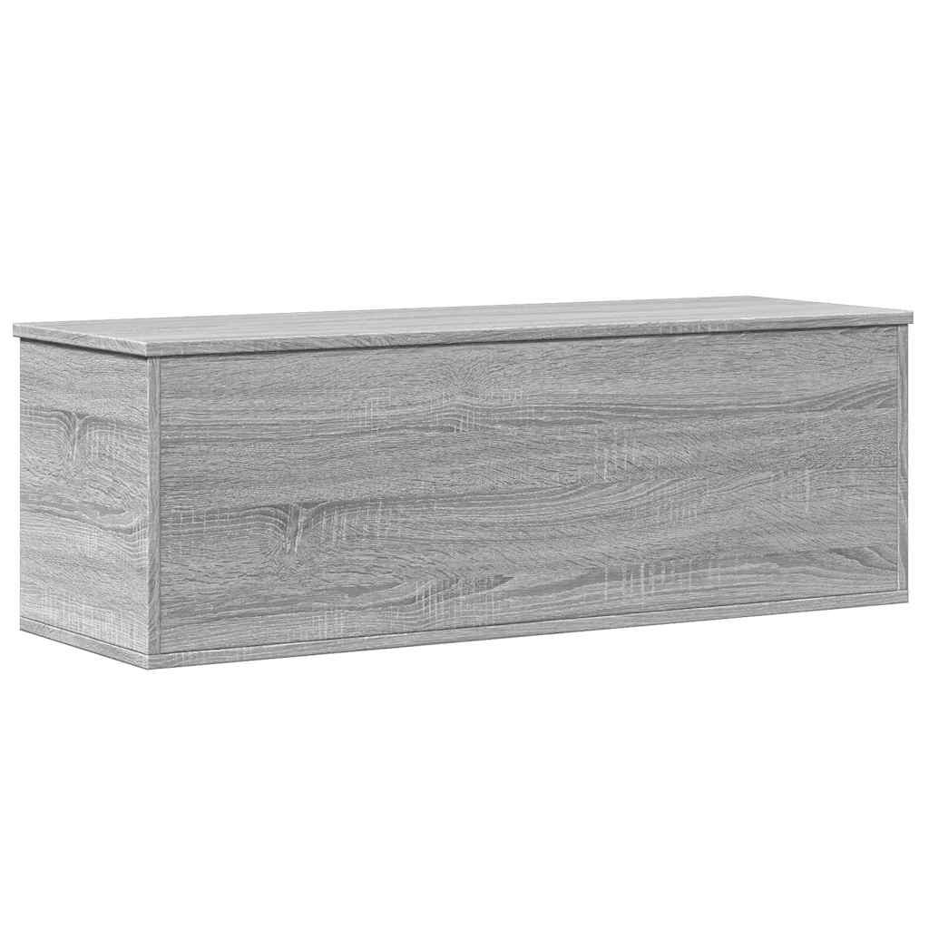 Κουτί Αποθήκευσης Γκρι sonoma 102x35x35 εκ. Επεξεργασμένο Ξύλο