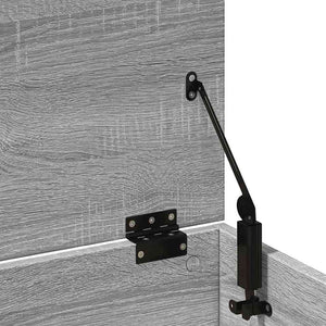 Κουτί Αποθήκευσης Γκρι sonoma 102x35x35 εκ. Επεξεργασμένο Ξύλο