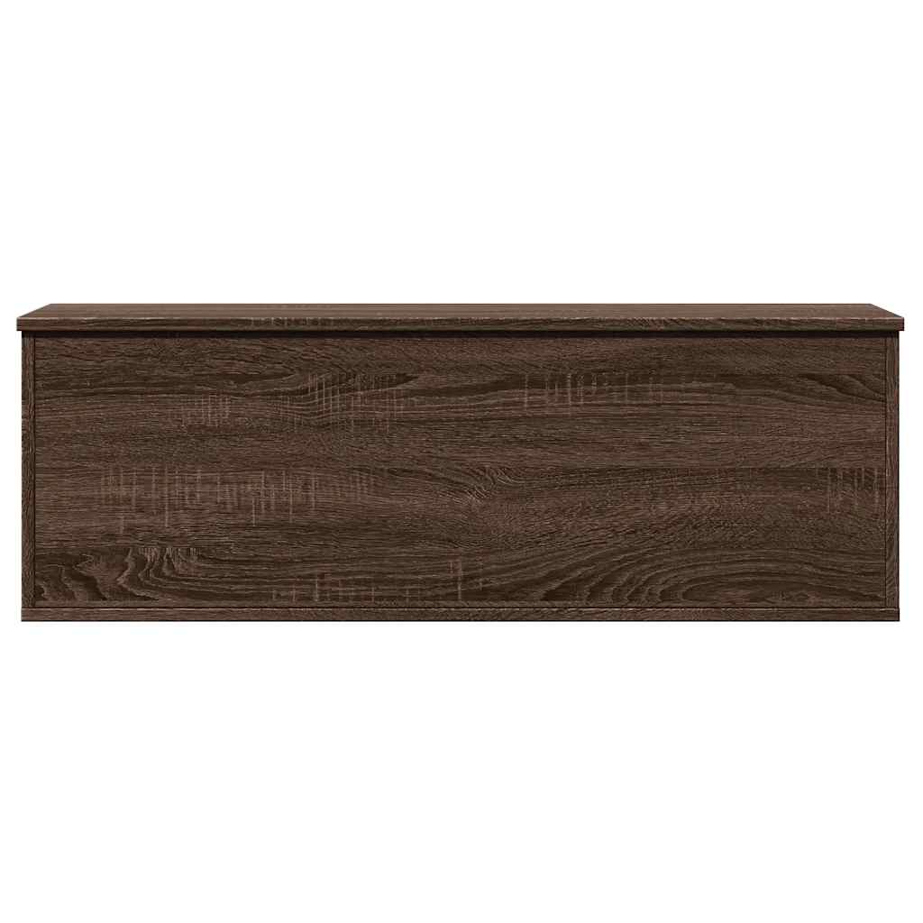 Κουτί Αποθήκευσης Καφέ δρυς 102x35x35 εκ. Επεξεργασμένο Ξύλο - Pakobazaar