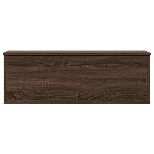 Κουτί Αποθήκευσης Καφέ δρυς 102x35x35 εκ. Επεξεργασμένο Ξύλο - Pakobazaar