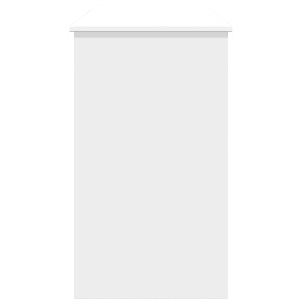 Μπουντουάρ με Καθρέφτη Λευκό 100x45x76 εκ. - Pakobazaar