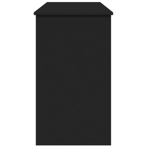Μπουντουάρ με Καθρέφτη Μαύρο 100x45x76 εκ. - Pakobazaar
