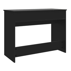 Μπουντουάρ με Καθρέφτη Μαύρο 100x45x76 εκ. - Pakobazaar