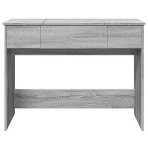 Μπουντουάρ με Καθρέφτη Γκρι Sonoma 100x45x76 εκ.
