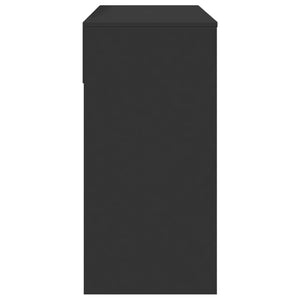 Μπουντουάρ με Καθρέφτη Μαύρο 80 x 39 x 80 εκ. - Pakobazaar