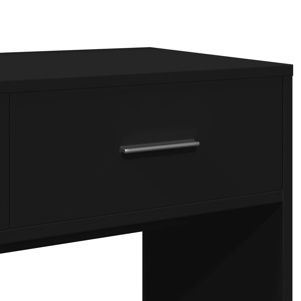 Μπουντουάρ με Καθρέφτη Μαύρο 80 x 39 x 80 εκ. - Pakobazaar