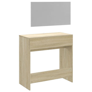 Μπουντουάρ με Καθρέφτη Sonoma Δρυς 80 x 39 x 80 εκ.