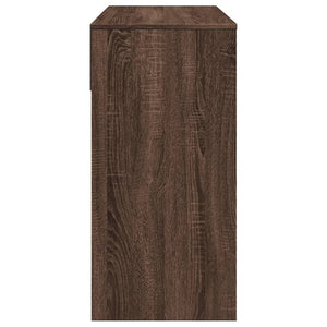 Μπουντουάρ με Καθρέφτη Καφέ Δρυς 80 x 39 x 80 εκ. - Pakobazaar
