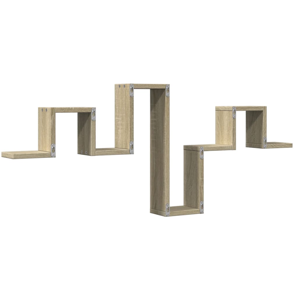 Ράφι Τοίχου Sonoma Δρυς 104,5x10x43 εκ. από Επεξεργασμένο Ξύλο