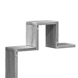 Ραφιέρα Τοίχου Γκρι Sonoma 104,5x10x43 εκ. Επεξεργασμένο Ξύλο