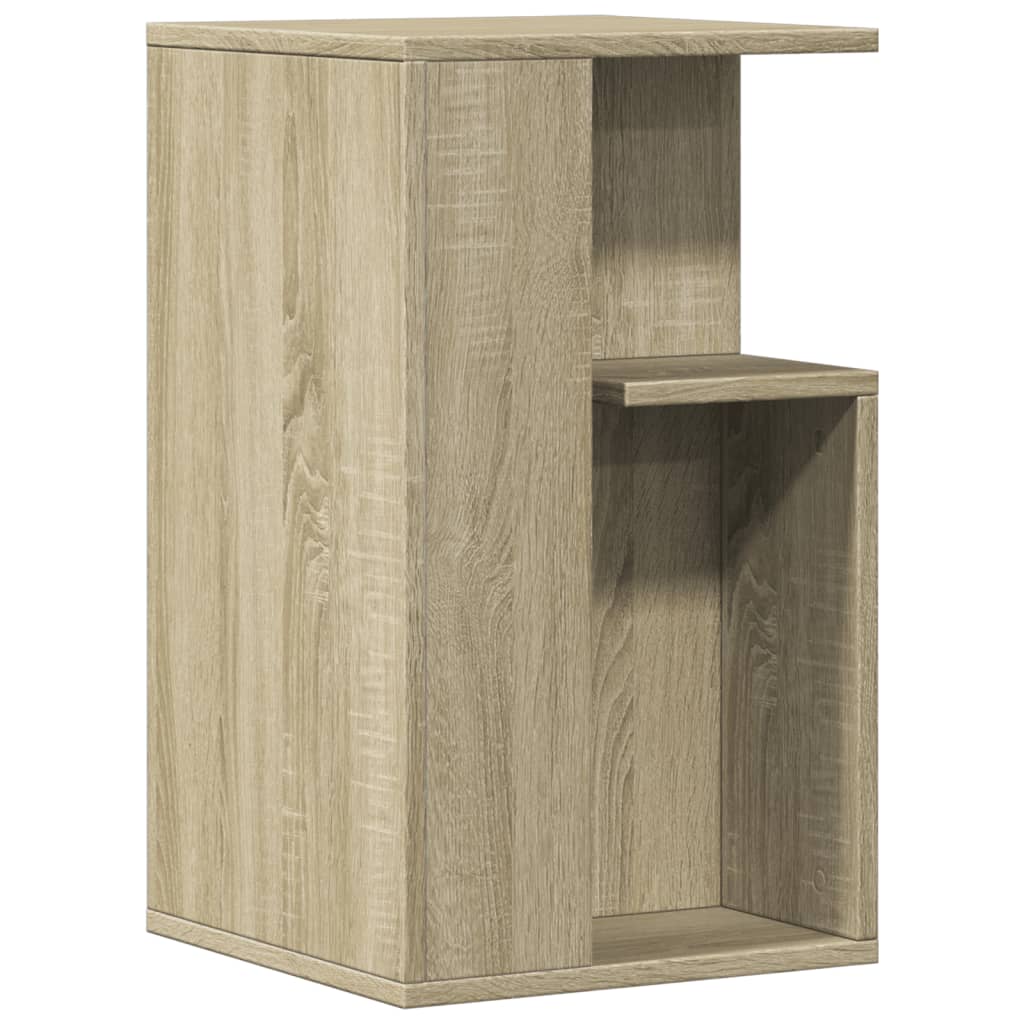 Βοηθητικό Τραπέζι Sonoma Δρυς 35x35x60 εκ. Επεξεργασμένο Ξύλο