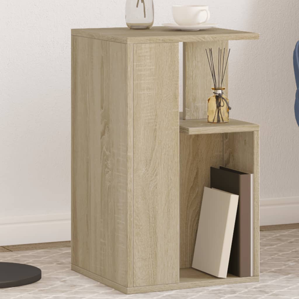 Βοηθητικό Τραπέζι Sonoma Δρυς 35x35x60 εκ. Επεξεργασμένο Ξύλο