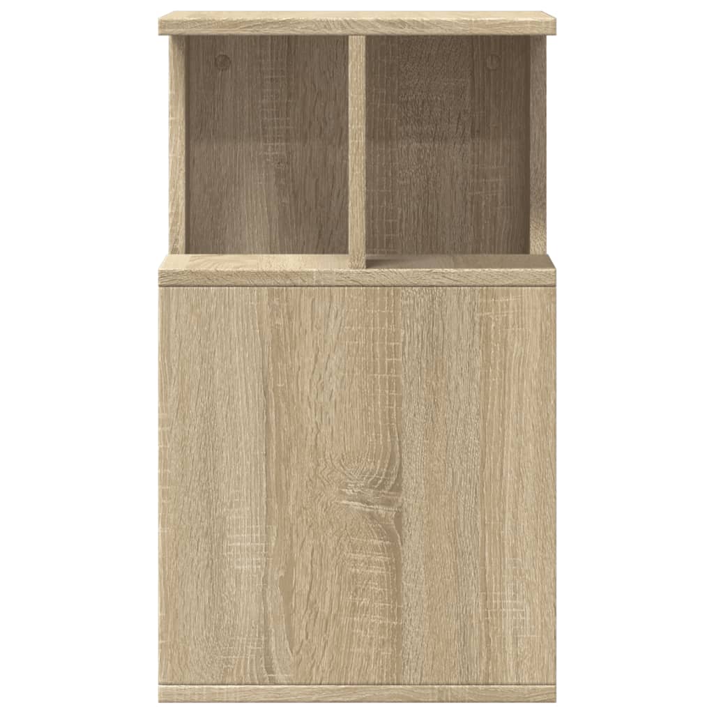 Βοηθητικό Τραπέζι Sonoma Δρυς 35x35x60 εκ. Επεξεργασμένο Ξύλο