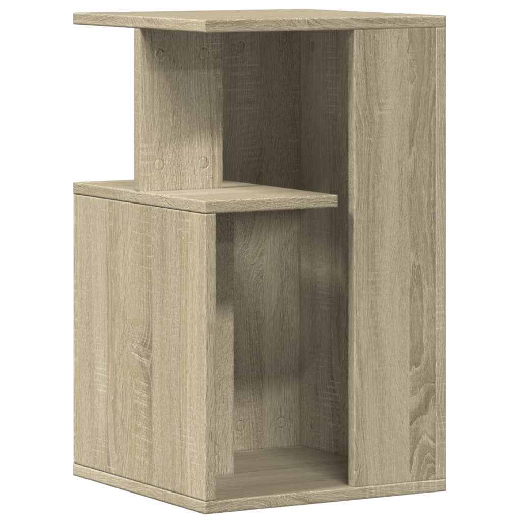 Βοηθητικό Τραπέζι Sonoma Δρυς 35x35x60 εκ. Επεξεργασμένο Ξύλο