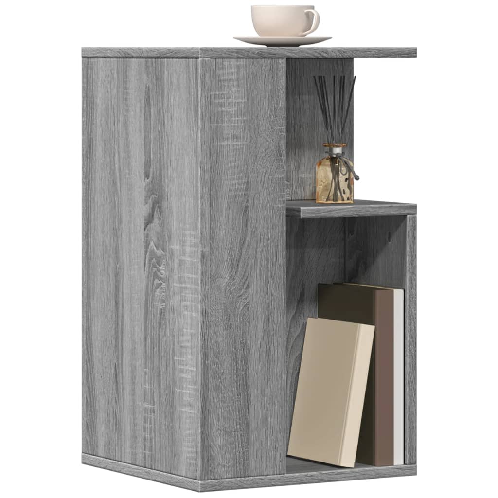 Βοηθητικό Τραπέζι Γκρι Sonoma 35x35x60 εκ. Επεξεργασμένο Ξύλο - Pakobazaar