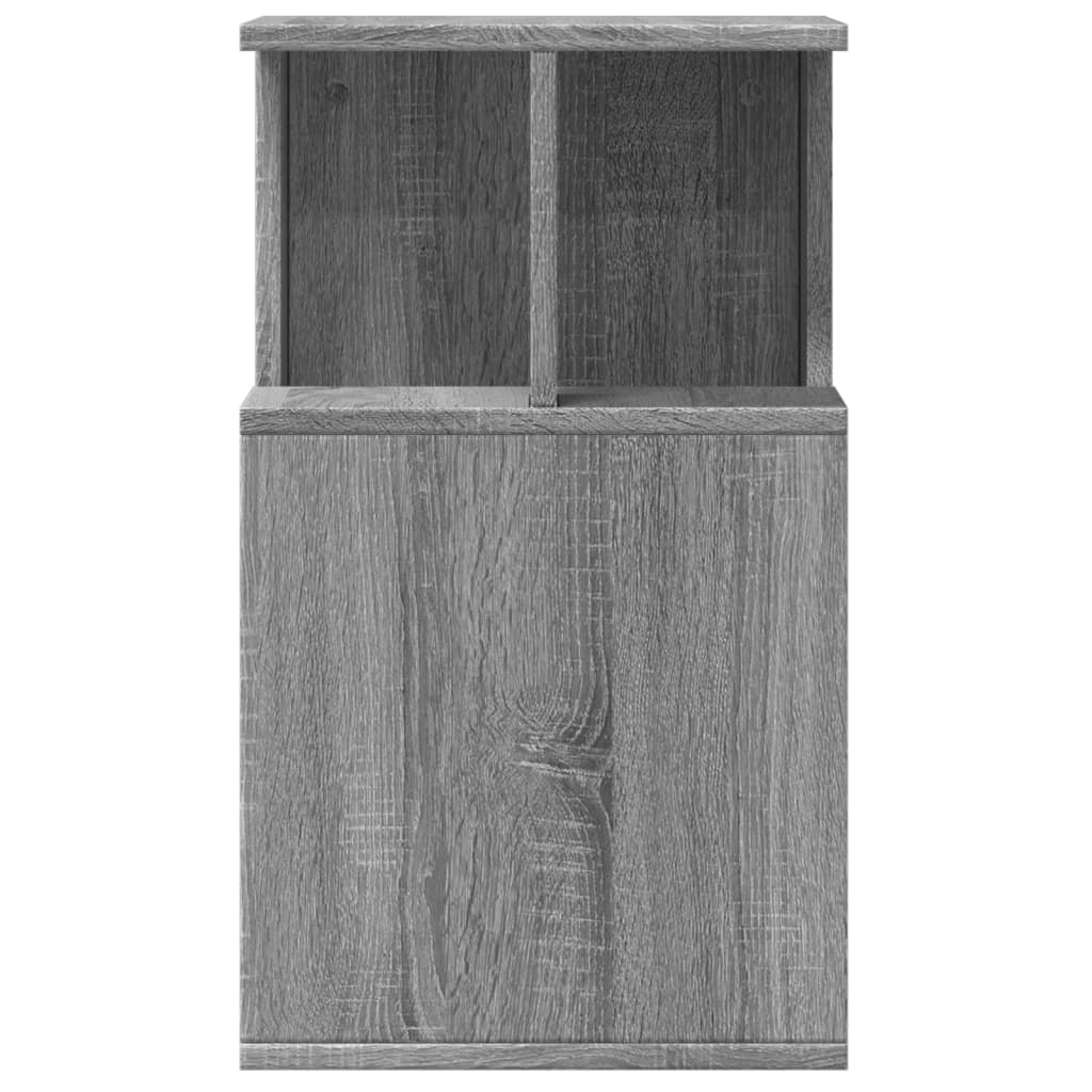 Βοηθητικό Τραπέζι Γκρι Sonoma 35x35x60 εκ. Επεξεργασμένο Ξύλο - Pakobazaar