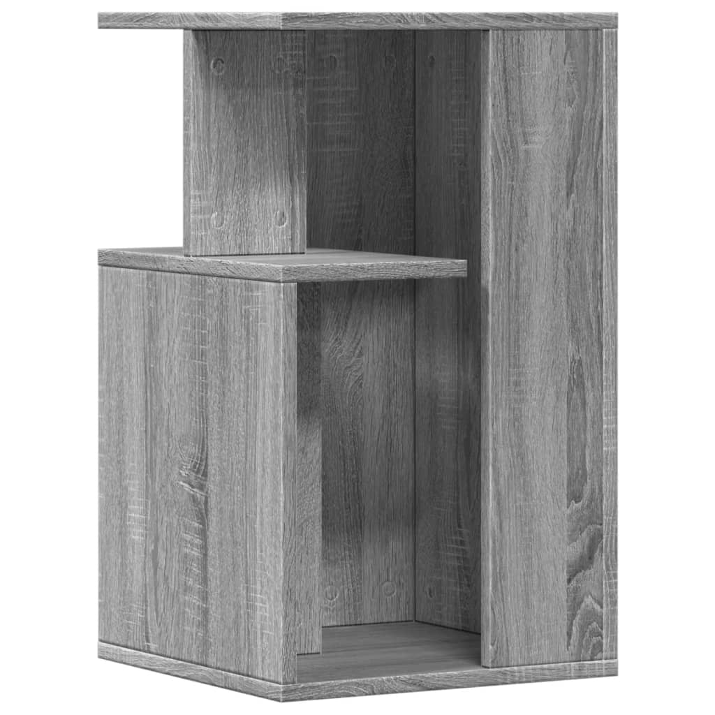 Βοηθητικό Τραπέζι Γκρι Sonoma 35x35x60 εκ. Επεξεργασμένο Ξύλο - Pakobazaar