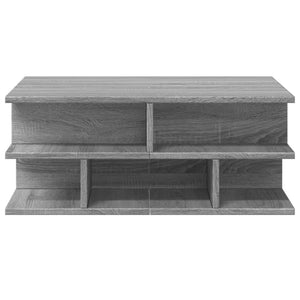 Τραπεζάκι Σαλονιού Γκρι Sonoma 70x70x29 εκ. Επεξεργασμένο Ξύλο