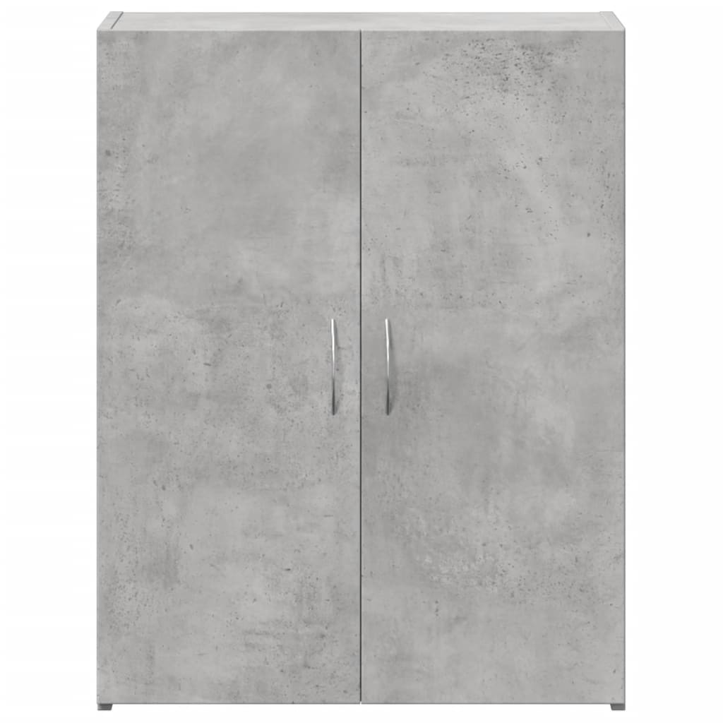 Αρχειοθήκη Γκρι Σκυρ. 60x32x77,5 εκ. Επεξεργασμένο Ξύλο