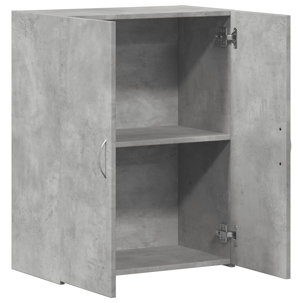 Αρχειοθήκη Γκρι Σκυρ. 60x32x77,5 εκ. Επεξεργασμένο Ξύλο