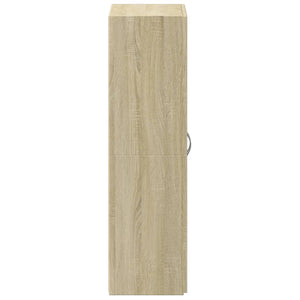 Αρχειοθήκη Sonoma Δρυς 60x32x115 εκ. από Επεξεργασμένο Ξύλο
