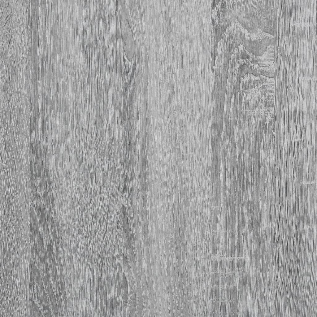 Αρχειοθήκη Γκρι Sonoma 60x32x115 εκ. από Επεξεργασμένο Ξύλο