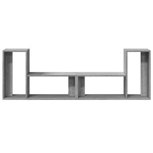 Έπιπλα Τηλεόρασης 2 τεμ. Γκρι Sonoma 75x30x50 εκ. Επεξ. Ξύλο