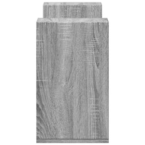 Έπιπλα Τηλεόρασης 2 τεμ. Γκρι Sonoma 75x30x50 εκ. Επεξ. Ξύλο