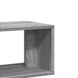 Έπιπλα Τηλεόρασης 2 τεμ. Γκρι Sonoma 75x30x50 εκ. Επεξ. Ξύλο