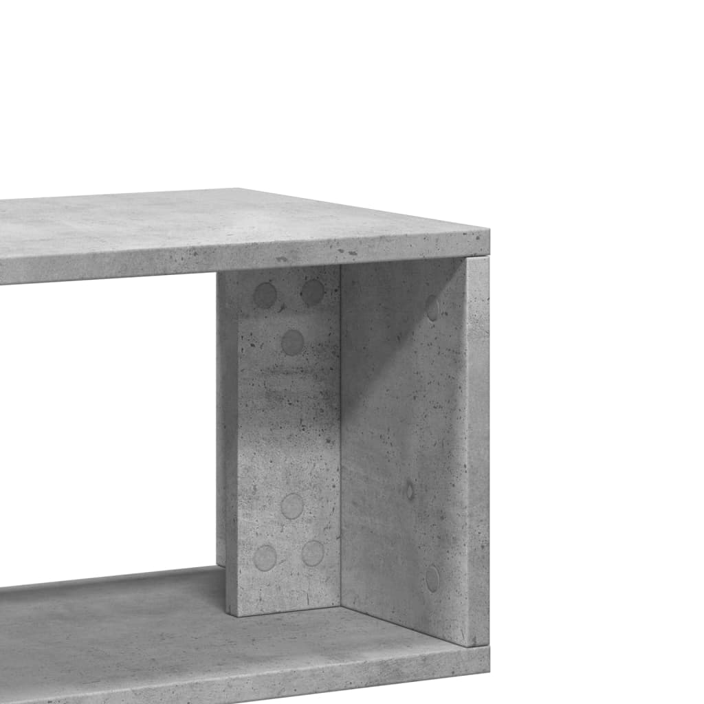 Έπιπλα Τηλεόρασης 2 τεμ. Γκρι Σκυρ. 100x30x50 εκ. Επεξεργ. Ξύλο - Pakobazaar