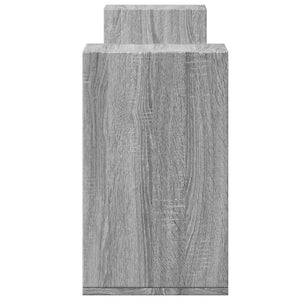 Έπιπλα Τηλεόρασης 2 τεμ. Γκρι Sonoma 100x30x50 εκ. Επεξ. Ξύλο - Pakobazaar