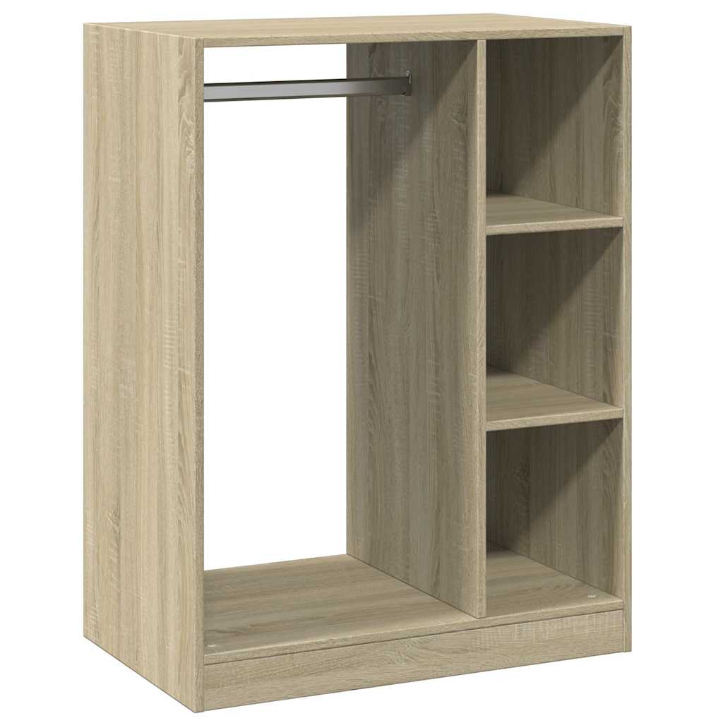 Ντουλάπα Χρώμα Sonoma Δρυς 77 x 48 x 102 εκ. Επεξεργασμένο Ξύλο