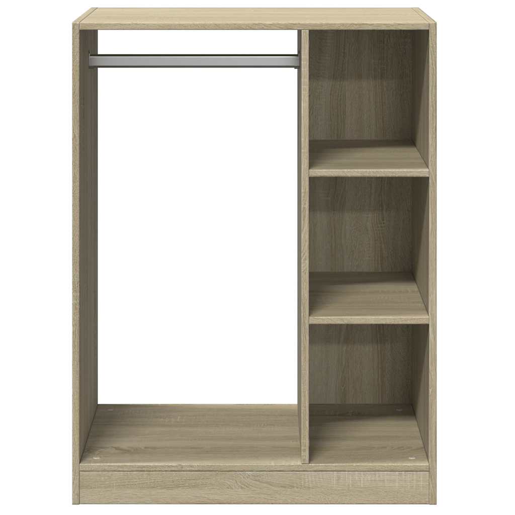 Ντουλάπα Χρώμα Sonoma Δρυς 77 x 48 x 102 εκ. Επεξεργασμένο Ξύλο