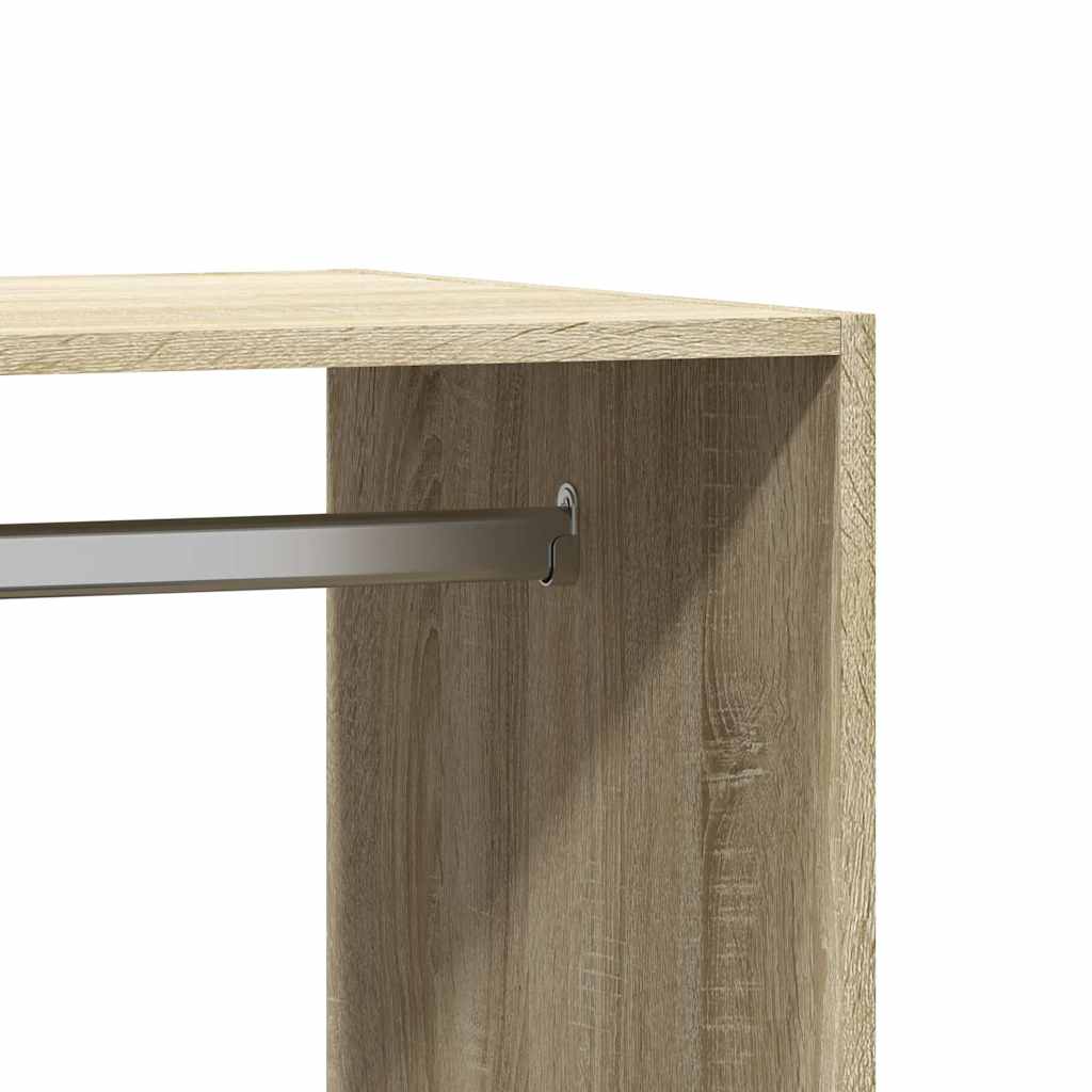 Ντουλάπα Χρώμα Sonoma Δρυς 77 x 48 x 102 εκ. Επεξεργασμένο Ξύλο