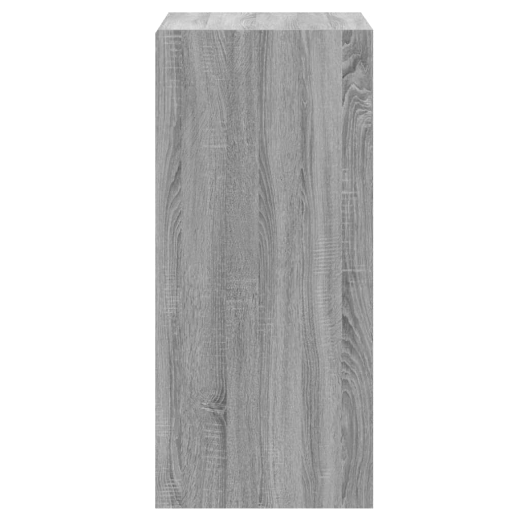 Ντουλάπα Γκρι Sonoma 77x48x102 εκ. από Επεξεργασμένο Ξύλο - Pakobazaar