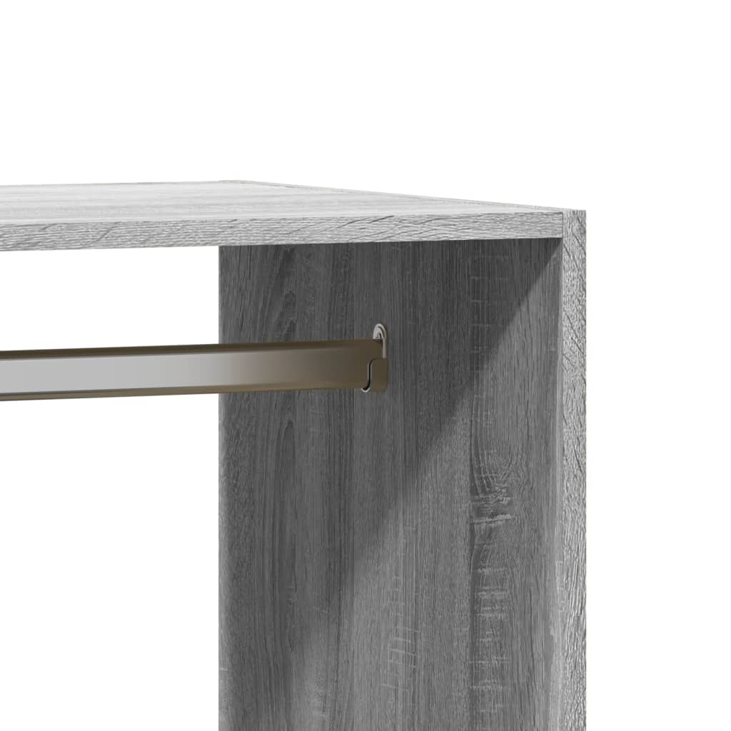 Ντουλάπα Γκρι Sonoma 77x48x102 εκ. από Επεξεργασμένο Ξύλο - Pakobazaar